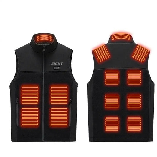 Gilet chauffant moto | VOLCAN.IO™