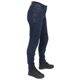 Pantalon Moto Femme en Jean PARKER™ - Homologué AA & Style Denim - LE PRATIQUE DU MOTARD