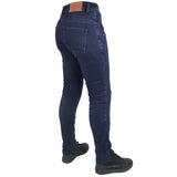 Pantalon Moto Femme en Jean PARKER™ - Homologué AA & Style Denim - LE PRATIQUE DU MOTARD