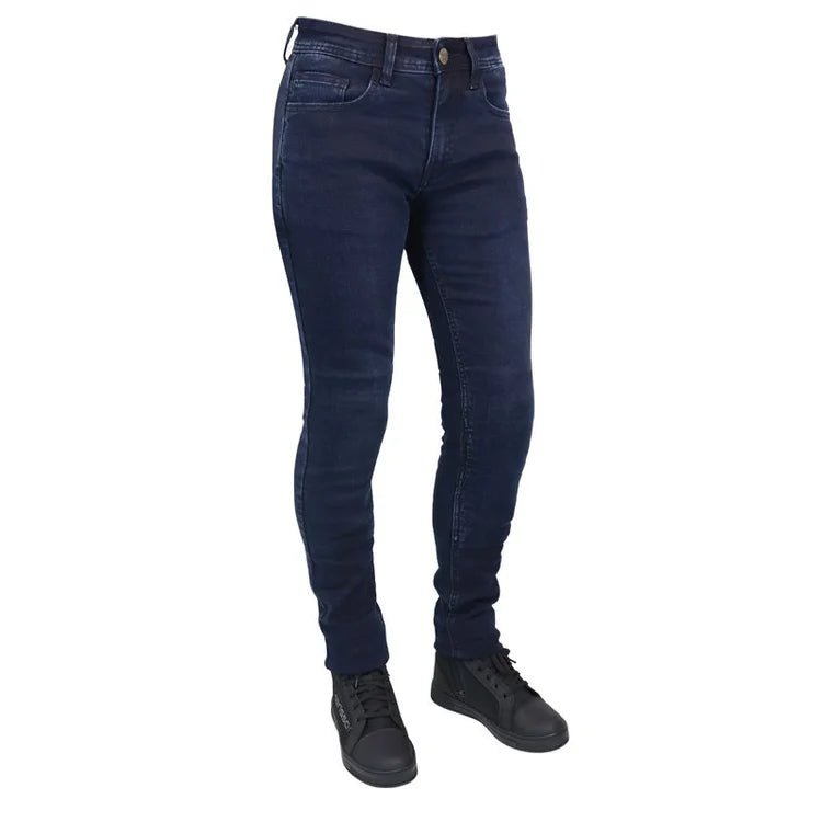 Pantalon Moto Femme en Jean PARKER™ - Homologué AA & Style Denim - LE PRATIQUE DU MOTARD