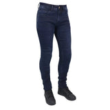 Pantalon Moto Femme en Jean PARKER™ - Homologué AA & Style Denim - LE PRATIQUE DU MOTARD
