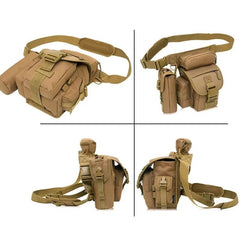 Sacoche de jambe militaire Tactique - LE PRATIQUE DU MOTARD