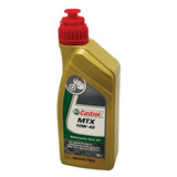 HUILE DE TRANSMISSION CASTROL 10W40 MTX (1 L) SEMI - SYNTHETIQUE POUR MOTOS 2T, 4T - LE PRATIQUE DU MOTARD