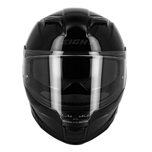 Gelber Motorrad-Integralhelm