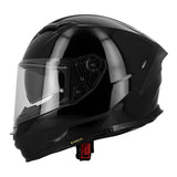 Casque de moto femme Noir Brillant - S442 VENGE - LE PRATIQUE DU MOTARD