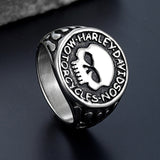Bague Harley Davidson - Le Crâne des Routes