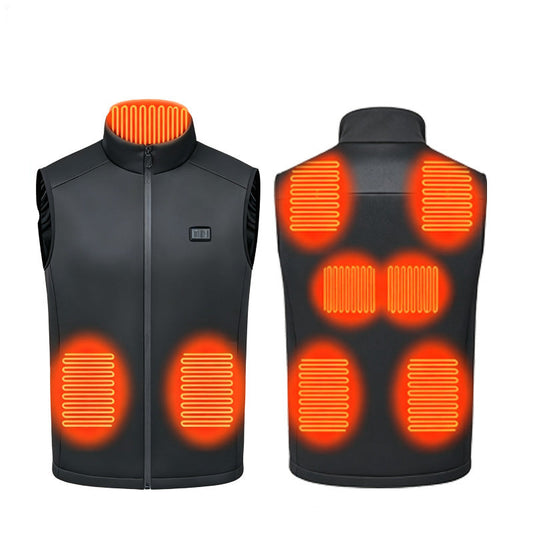 Motorcycle Heated Vest - 8 zones