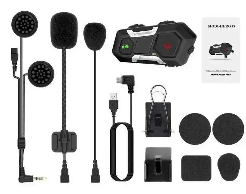 Intercom Casque de moto Bluetooth - Le Pratique du Motard