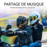Intercom casque moto bluetooth LEXIN - 10 pilotes - Le Pratique du Motard