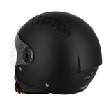 Casque Jet Noir Mat CITIZEN — Scooter & Moto | Homologué ECE R22 - 06 - LE PRATIQUE DU MOTARD