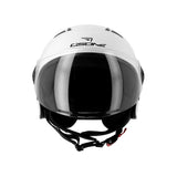 Casque Jet Blanc Brillant CITIZEN — Homologué ECE R22 - 06 - LE PRATIQUE DU MOTARD