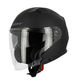 Casque jet Noir mat / Brillant - S771 - LE PRATIQUE DU MOTARD