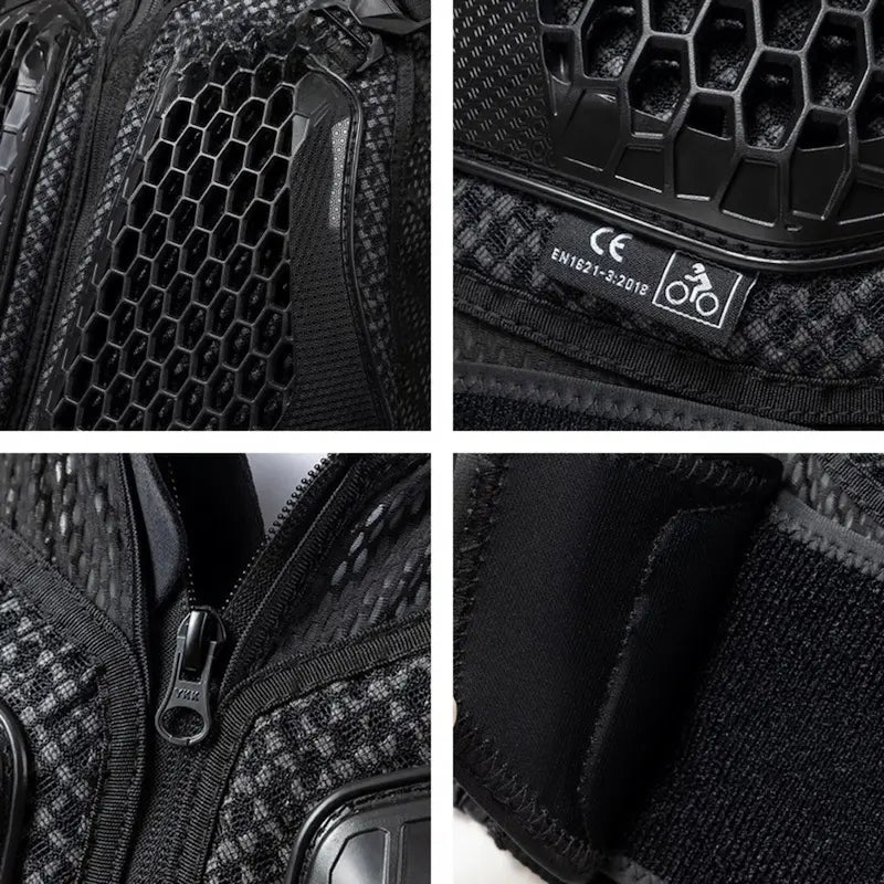 Gilet de protection moto été | EIZOX Defender™ - LE PRATIQUE DU MOTARD