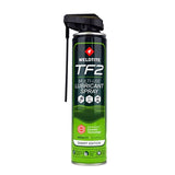 LUBRIFIANT VELO MULTI - USAGE WELDTITE TF2 ULTIMATE CERAMIQUE (AVEC TETE SMART AEROSOL 400ml) - LE PRATIQUE DU MOTARD