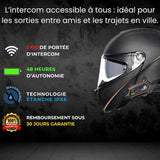 Intercom de casque moto Bluetooth | EARCOM™ - LE PRATIQUE DU MOTARD