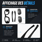 Lunettes Moto Polarisées – Pack Complet 5 Verres Interchangeables | CX5