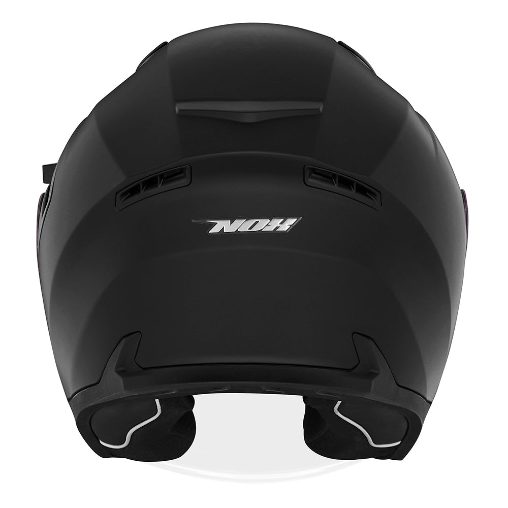 Casque Moto Jet N130 Noir Mat | NOX - LE PRATIQUE DU MOTARD