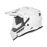 Casque Moto Cross N312 Blanc Perle | NOX - LE PRATIQUE DU MOTARD