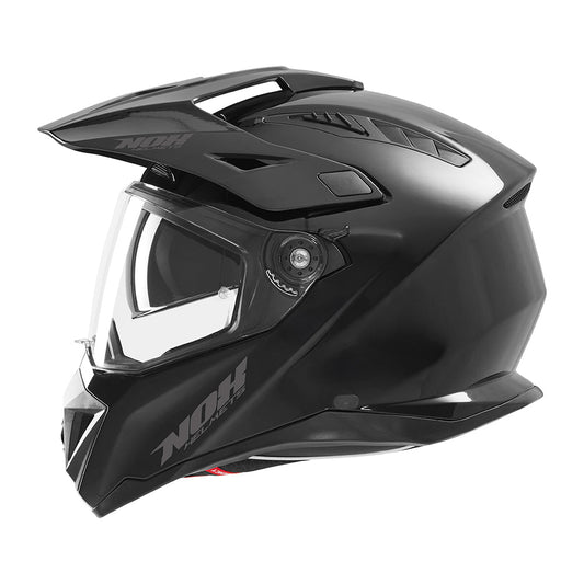 Casque Moto Trail N350 Noir Brillant | NOX - LE PRATIQUE DU MOTARD