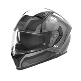 Casque Moto Intégral N402 Mentor Noir Blanc | NOX - LE PRATIQUE DU MOTARD