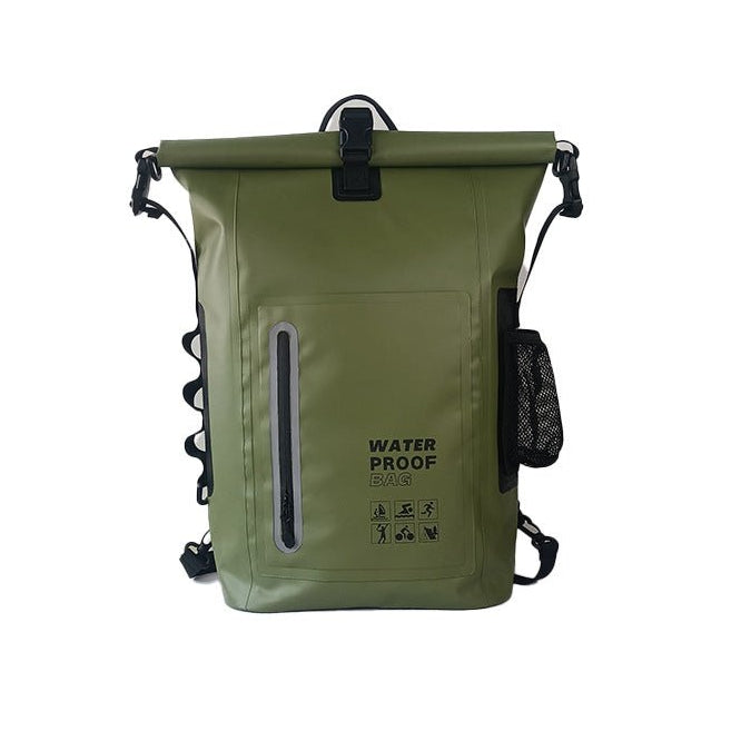 Sac à Dos Étanche 25L - 100% Imperméable Moto & Outdoor - LE PRATIQUE DU MOTARD