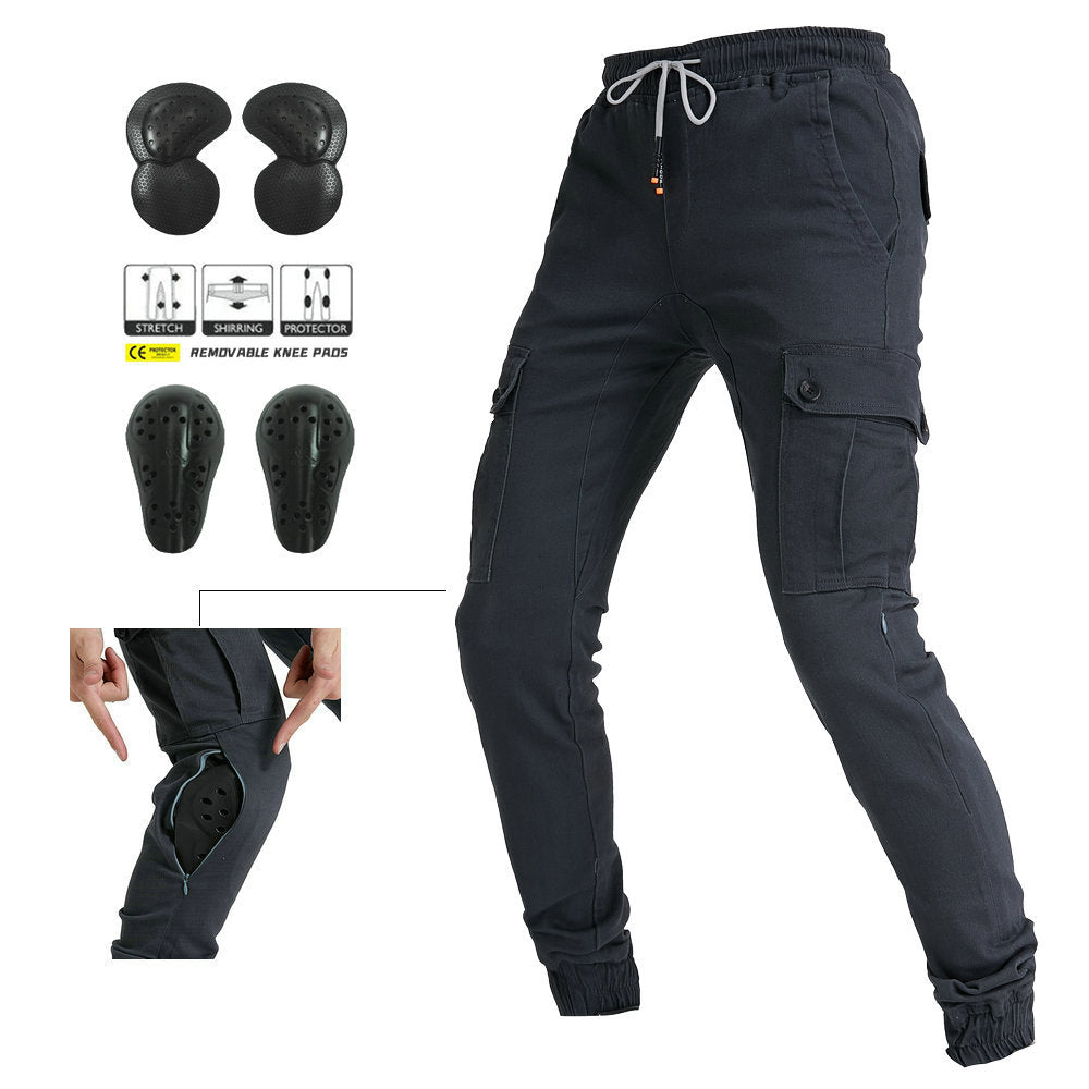 Pantalon cargo moto homme - Navy | UrbanGear™ - LE PRATIQUE DU MOTARD