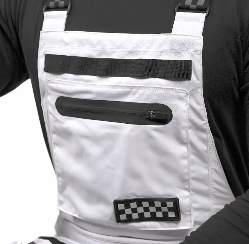 Tenue motocross blanche - LE PRATIQUE DU MOTARD