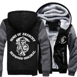 Veste polaire SONS OF ANARCHY | DESTOCKAGE - LE PRATIQUE DU MOTARD