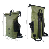 Sac à Dos Étanche 25L - 100% Imperméable Moto & Outdoor - LE PRATIQUE DU MOTARD