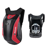 Sac à Dos Moto Carbone coque rigide - Design Ducati™ - LE PRATIQUE DU MOTARD