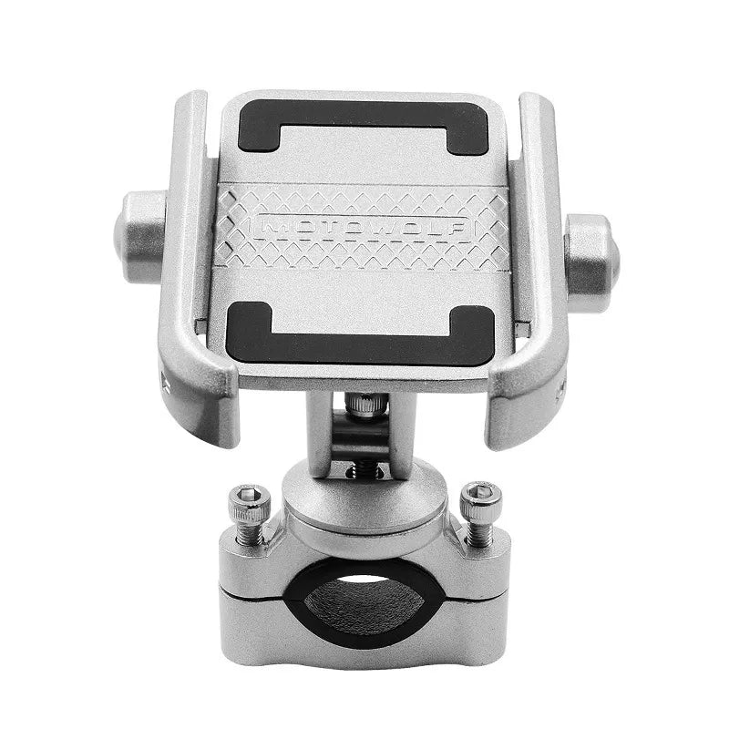 Support téléphone moto Universel finition métal - LE PRATIQUE DU MOTARD