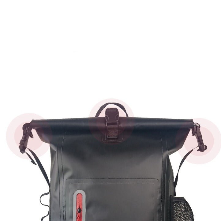 Sac à Dos Étanche 25L - 100% Imperméable Moto & Outdoor - LE PRATIQUE DU MOTARD