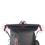 Sac à Dos Étanche 25L - 100% Imperméable Moto & Outdoor - LE PRATIQUE DU MOTARD