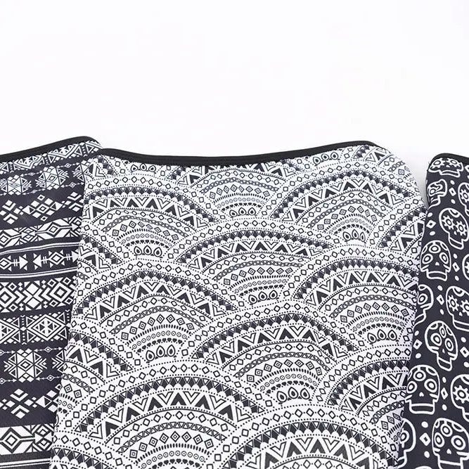 Tour de Cou Moto blanc et noir| GEOLINE - LE PRATIQUE DU MOTARD