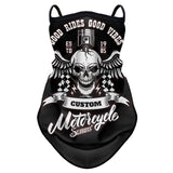 Tour de Cou Moto Custom | WINGEDSKULL - LE PRATIQUE DU MOTARD