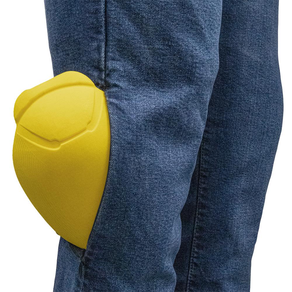Jean Moto Homme Homologué AA — Coques Genoux et Hanches Incluses — genouillère CE extraite