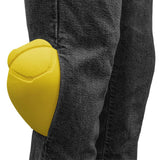 Jean Moto Homme Homologué AA — Coques Genoux et Hanches Incluses — genouillère CE extraite