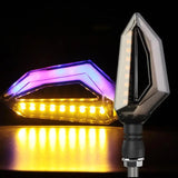 Paire de Clignotant LED Bi-colorie 12V Le Pratique du Motard