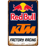 Plaque métallique Off-road KTM