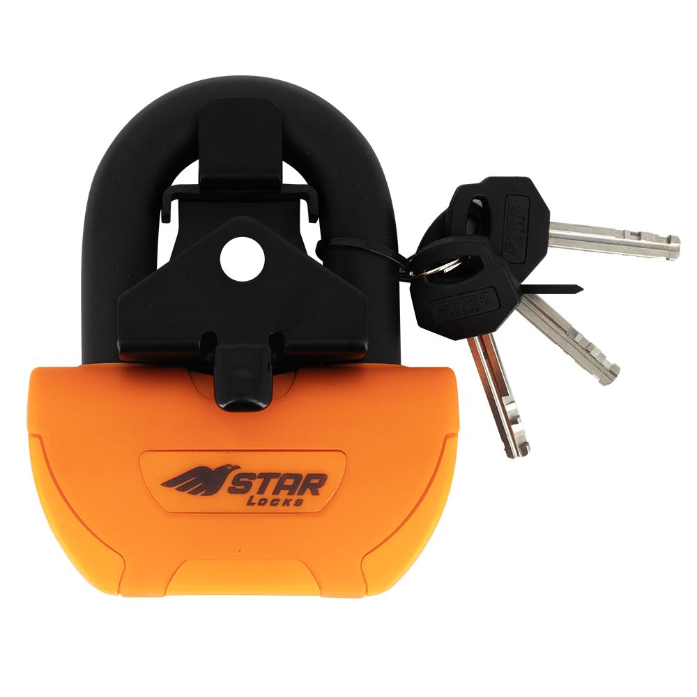 Antivol Bloque-Disque SRA Star Locks ROCMU06 avec support