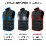 Gilet Chauffant EIGHT MAGMA - 9 Zones Chauffantes - Anti - Froid Professionnel - Moto & Outdoor - LE PRATIQUE DU MOTARD