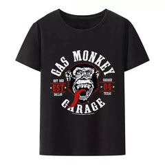 T-shirt Gas Monkey Garage Est04 - LE PRATIQUE DU MOTARD
