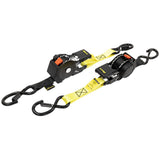 Retractable Straps - 2 Pieces 25mm X 1.8 Meters Resistance 600 Kg
