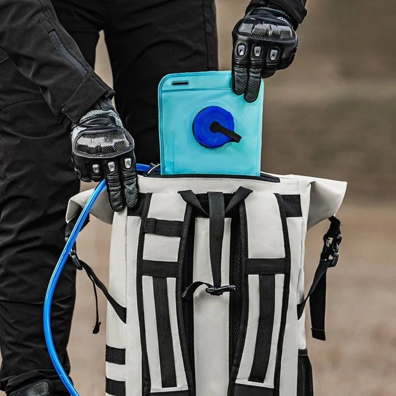 Sac à Dos Enduro Étanche avec Poche Hydratation – Moto Off - Road - LE PRATIQUE DU MOTARD
