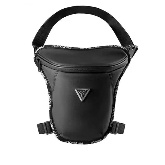 Sacoche Cuisse Moto Étanche MB6 - Imperméable 1,7L Noir - LE PRATIQUE DU MOTARD