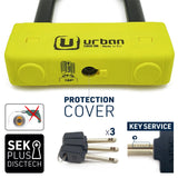 Antivol U - UR85 - ø18 - 85*120 Homologation SRA - LE PRATIQUE DU MOTARD