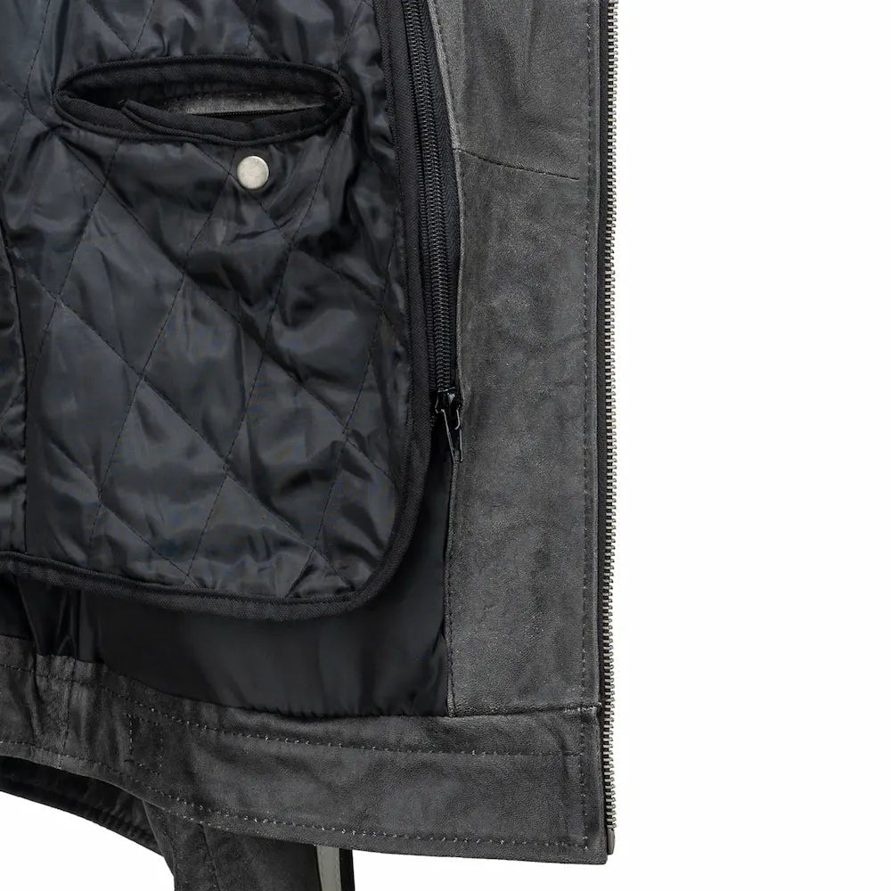 Blouson cuir moto rétro chic pour femme | LEGENDARY 58™ - LE PRATIQUE DU MOTARD