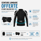 Gilet moto homme été — CE Niveau 2 + Ceinture Lombaire | EIZOX™ ADVENTURE