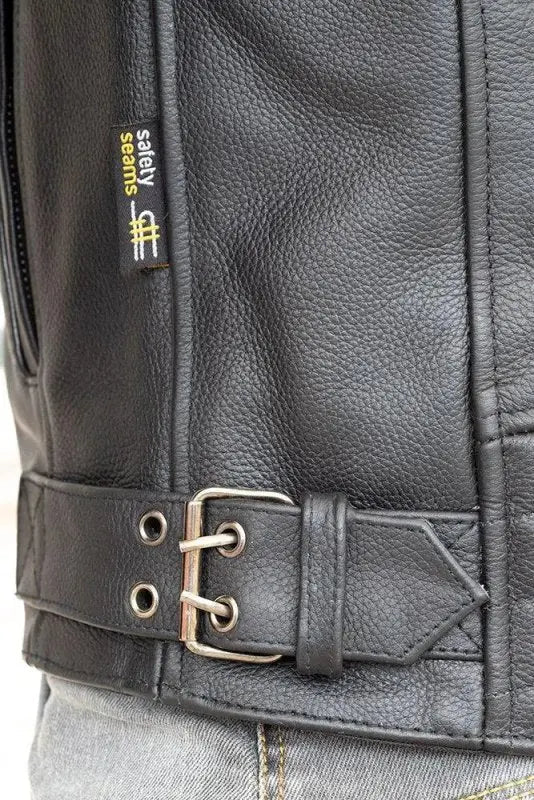 Blouson Cuir Moto Femme vintage - LE PRATIQUE DU MOTARD