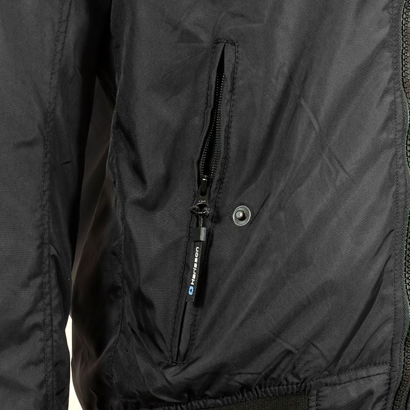 Bombers Moto Maxtex 300d Homme Harisson Maverick Noir CE - LE PRATIQUE DU MOTARD